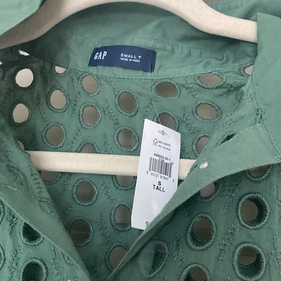 Gap Eyelet Tiered Mini Dress - Picture 6 of 6
